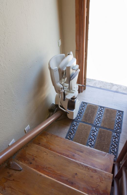 Access Stairs with Safety Features