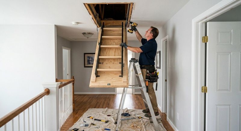 Access Stairs Installation