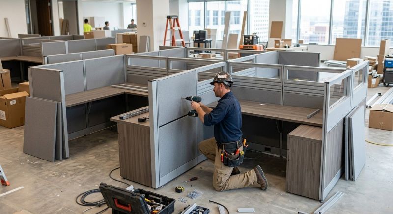 Office Workstation Assembly in Alpharetta, GA